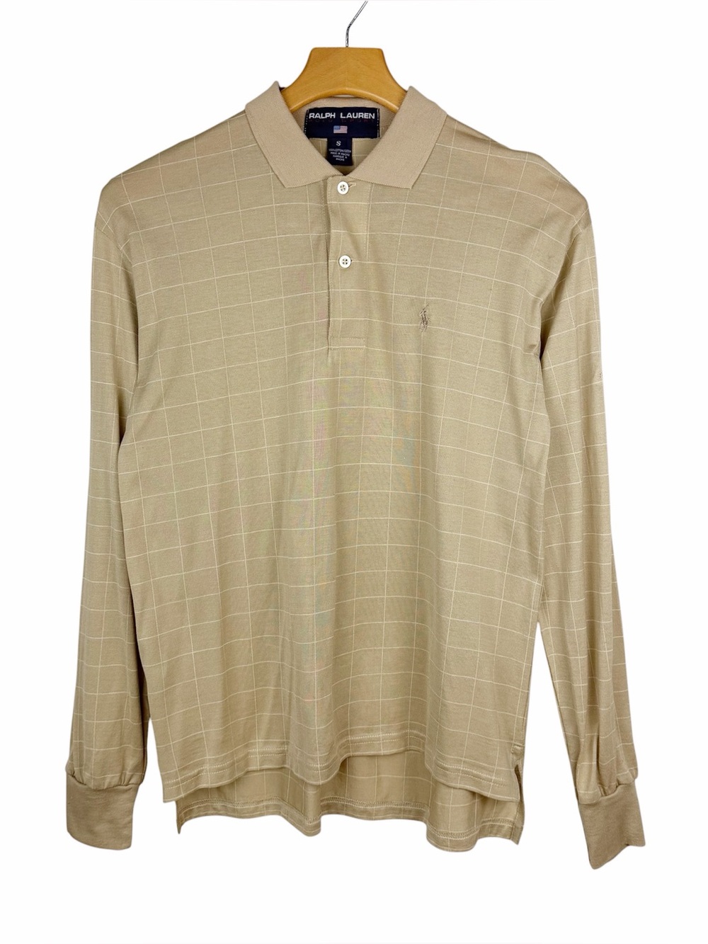 Vintage Ralph Lauren Polo Sport Pinehurst 1895 Putter Boy Shirt size Small
